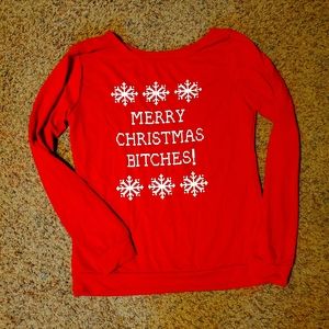 Merry Christmas Bitches long sleeve shirt